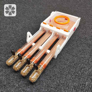 18mm具支铺地试管巢蚂蚁巢4根试管新后巢蚁巢石膏巢保湿