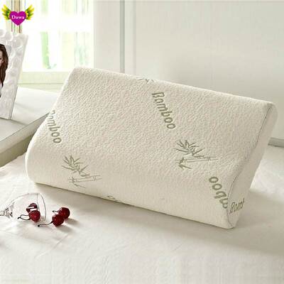 Bamboo Memory Foam Orthopedic Pillow 竹纤维记忆保健护颈枕头