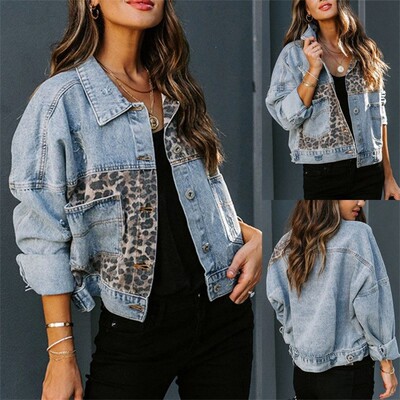 denim jeans Jacket Coat Jackets For Women Clothes Winter