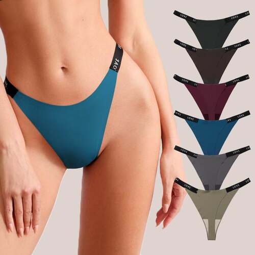 Sexy seamless plus size ladies T-back underwear 欧美大码内裤