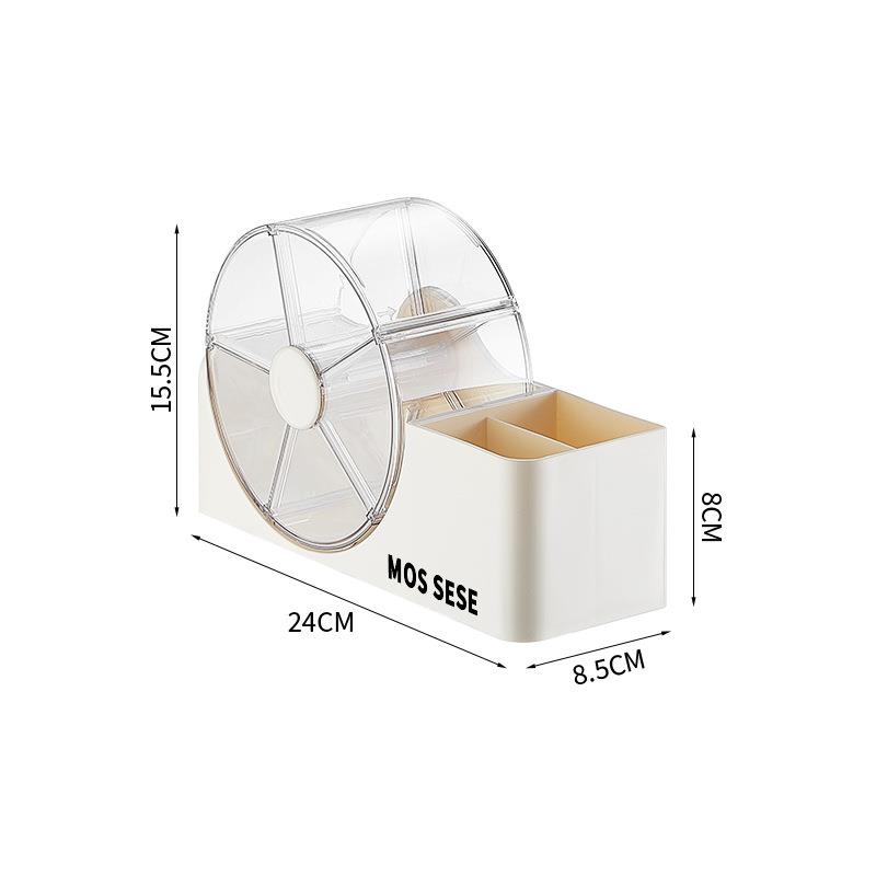 大风车可旋转多层化妆品