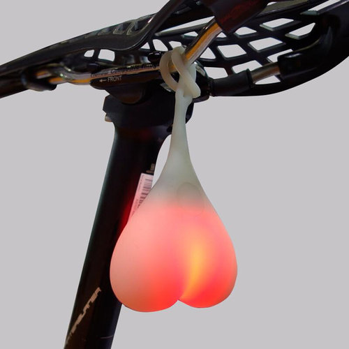 bike bicycle cycling riding rear tail light red led flash he
