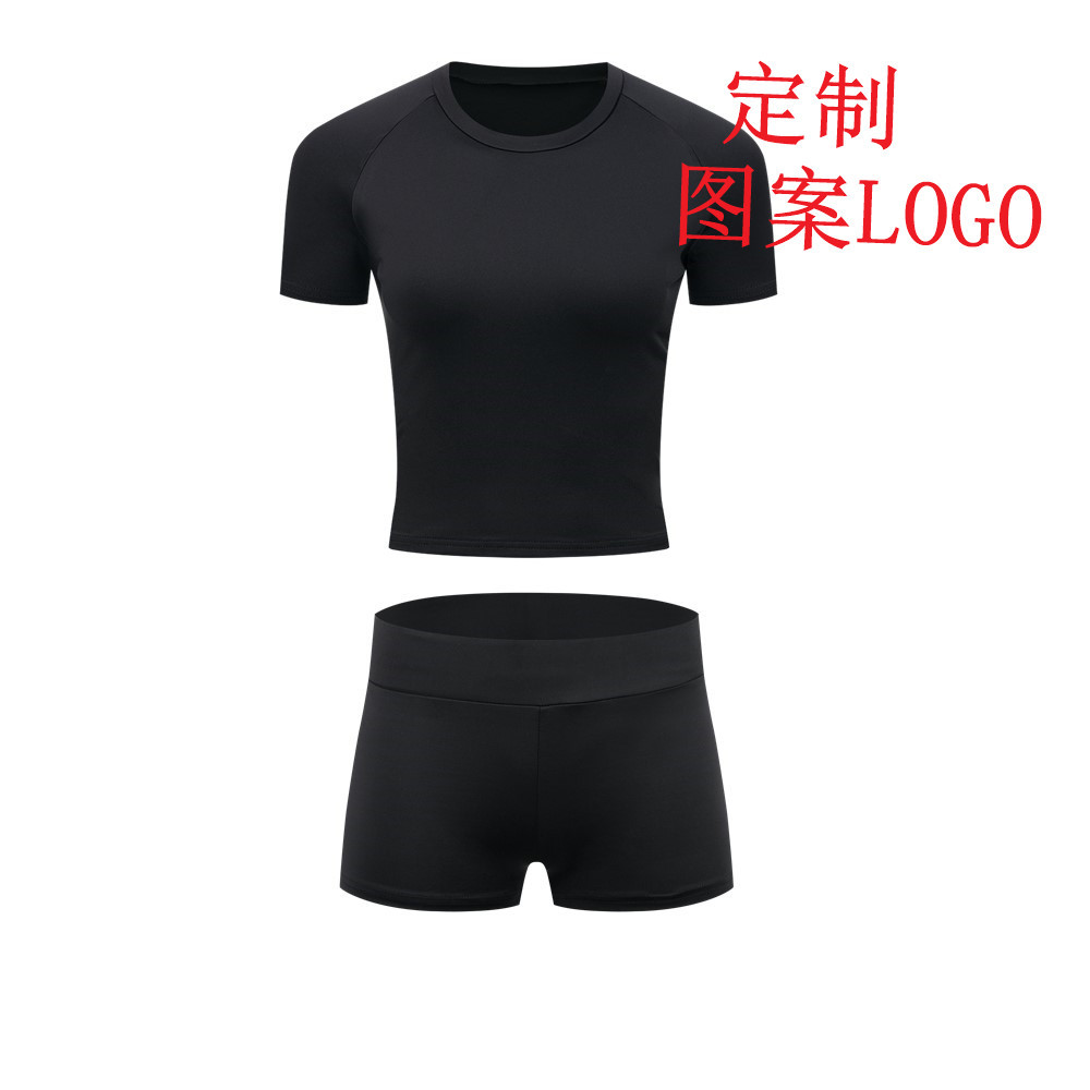 menclothes印花运动黑色