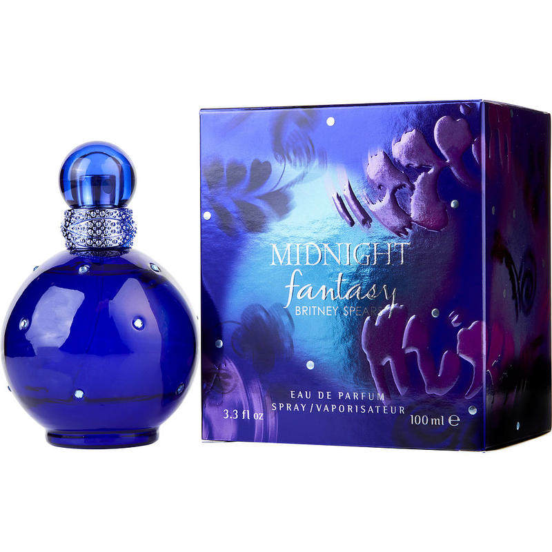 Britney Spears布兰妮Midnight午夜梦幻试用体验小样花果香调香水