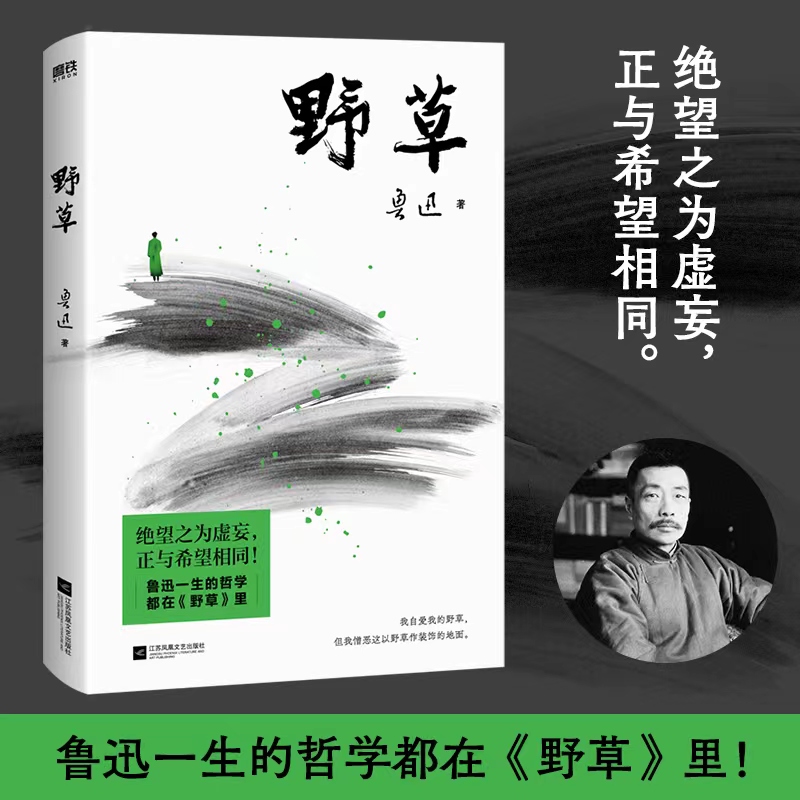 野草鲁迅磨铁官方正版书籍