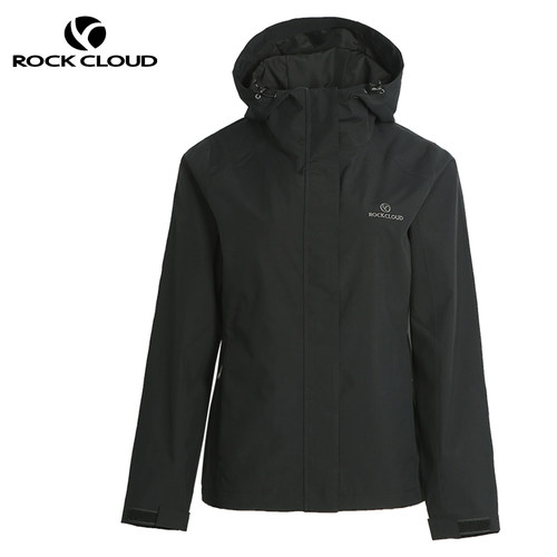 防风防水耐磨透气女款单冲锋衣