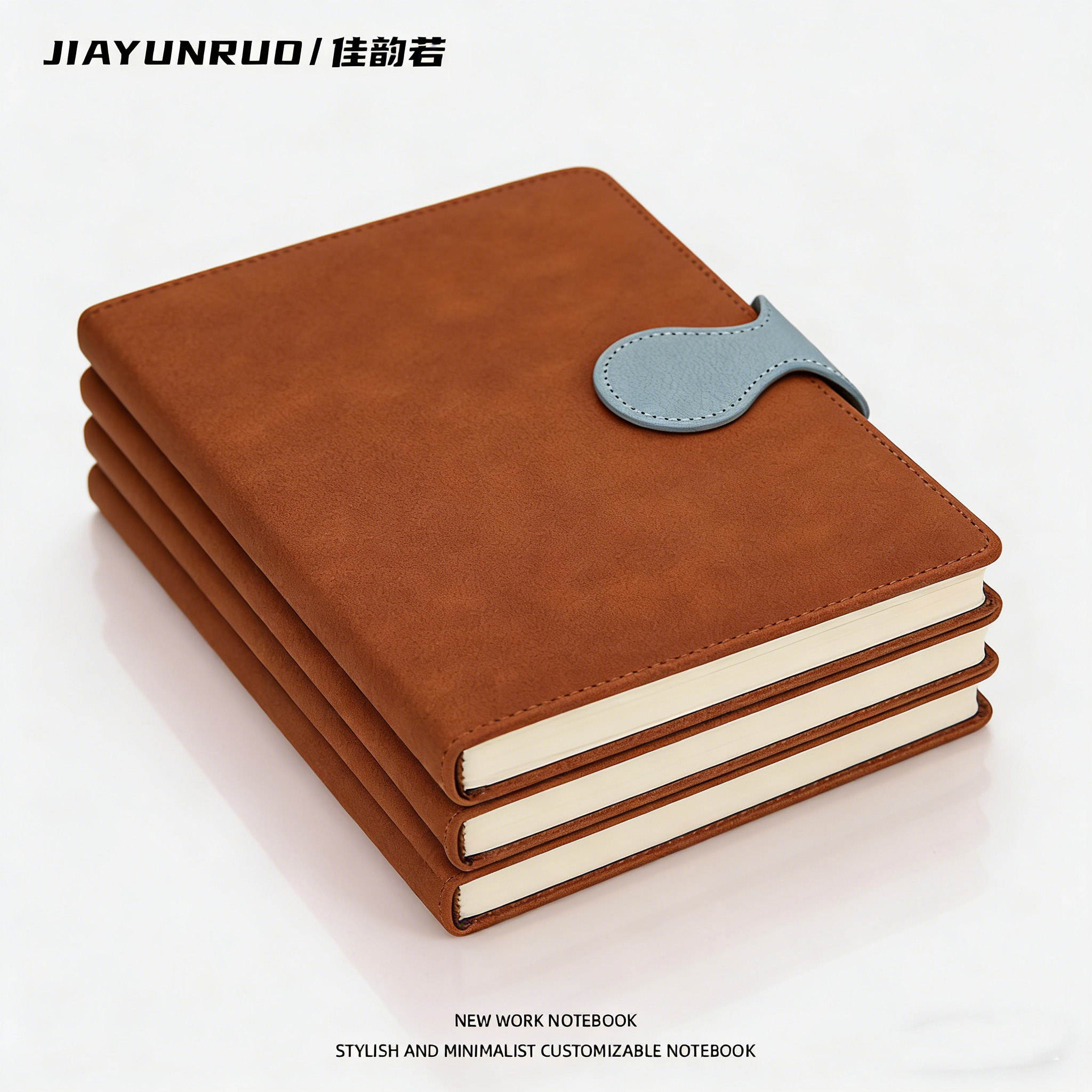 a5笔记本本子定制2026年新款商务办公会议记录本硬皮面高颜值日