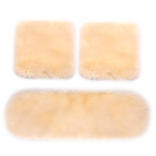 奔驰GLK级GLK260/300/200专用汽车座椅套座垫套座套毛绒坐垫冬季