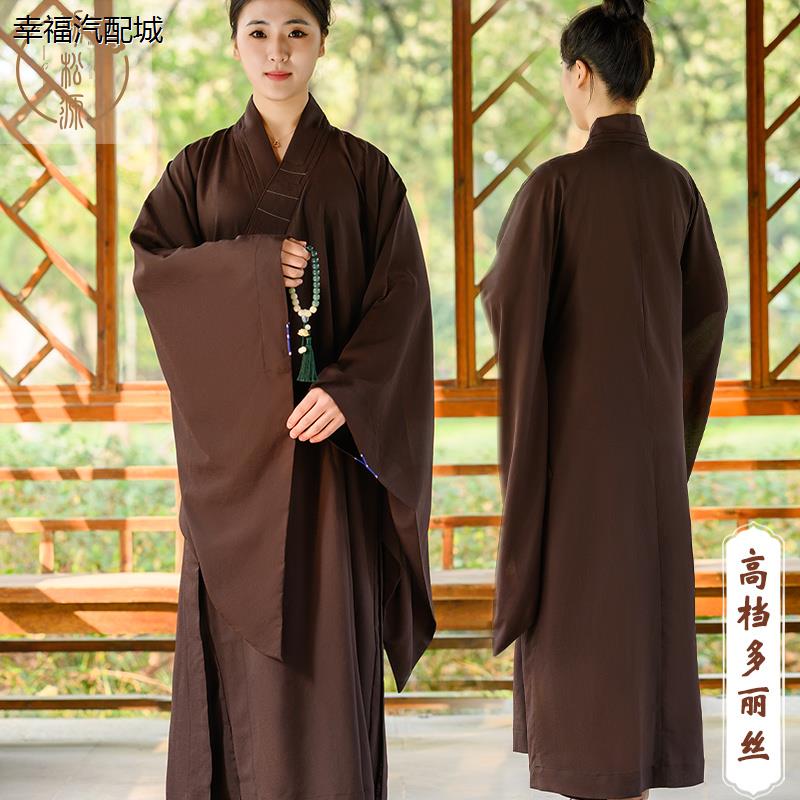 劲松源海青居士服女禅修