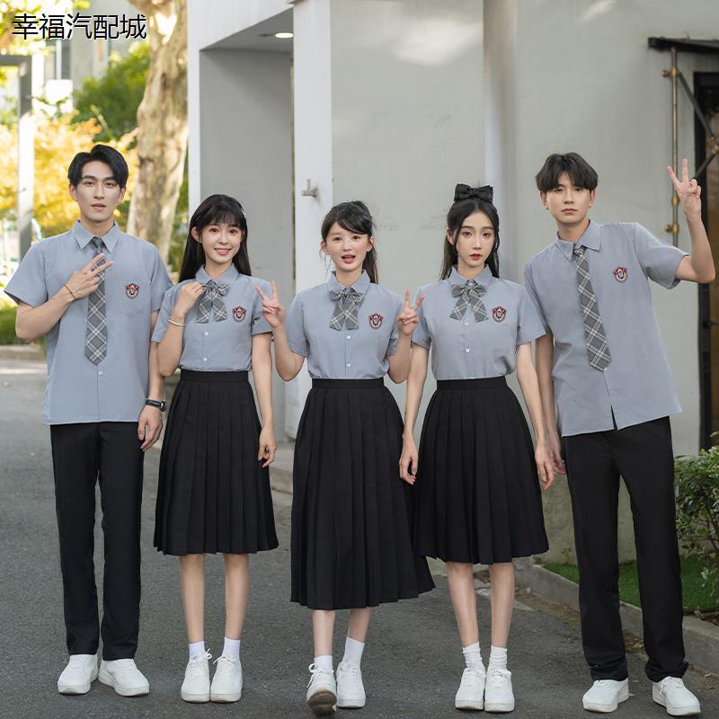 初中生合唱朗诵演出服高