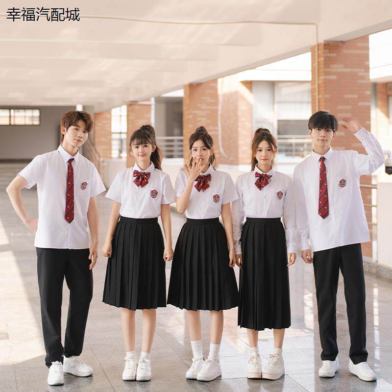 高中生班服长裙套装初中
