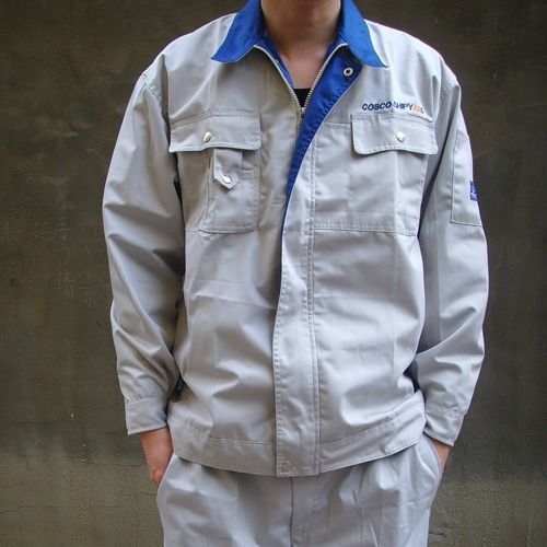 大连中远长袖工作服套装