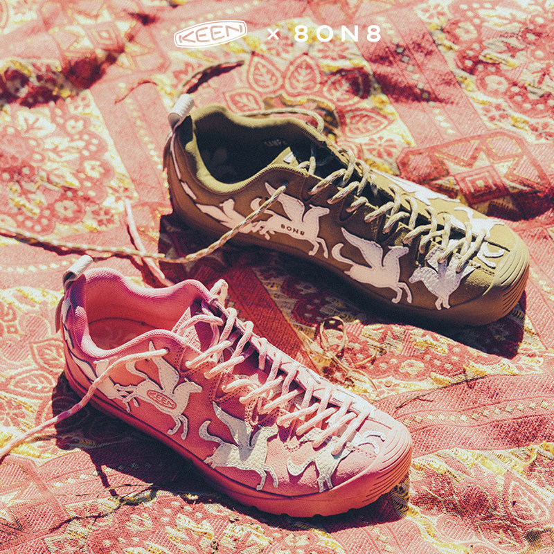 8ON8男女款2026春季新品KEEN联名款休闲时尚飞马鞋日常百搭休闲鞋,女鞋,时尚休闲鞋,淘宝优惠券,粉丝福利购,淘宝优惠卷