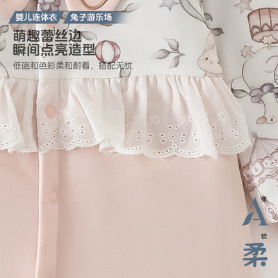 秋冬婴儿夹棉连体衣25