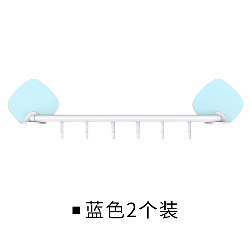 强力承重粘贴胶挂钩门后拖把墙壁上H挂置物架厨房宿舍免钉打孔i.