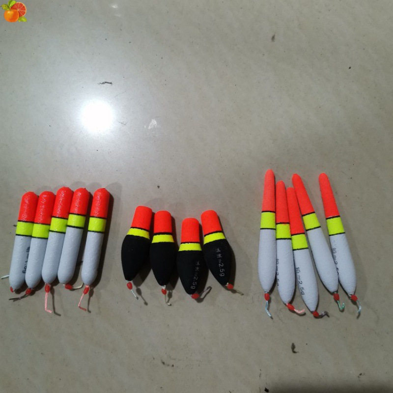 盘车冲钓浮漂溪钓泡沫漂（可醒目插棒）损坏鱼漂辣椒漂烟漂冲钓