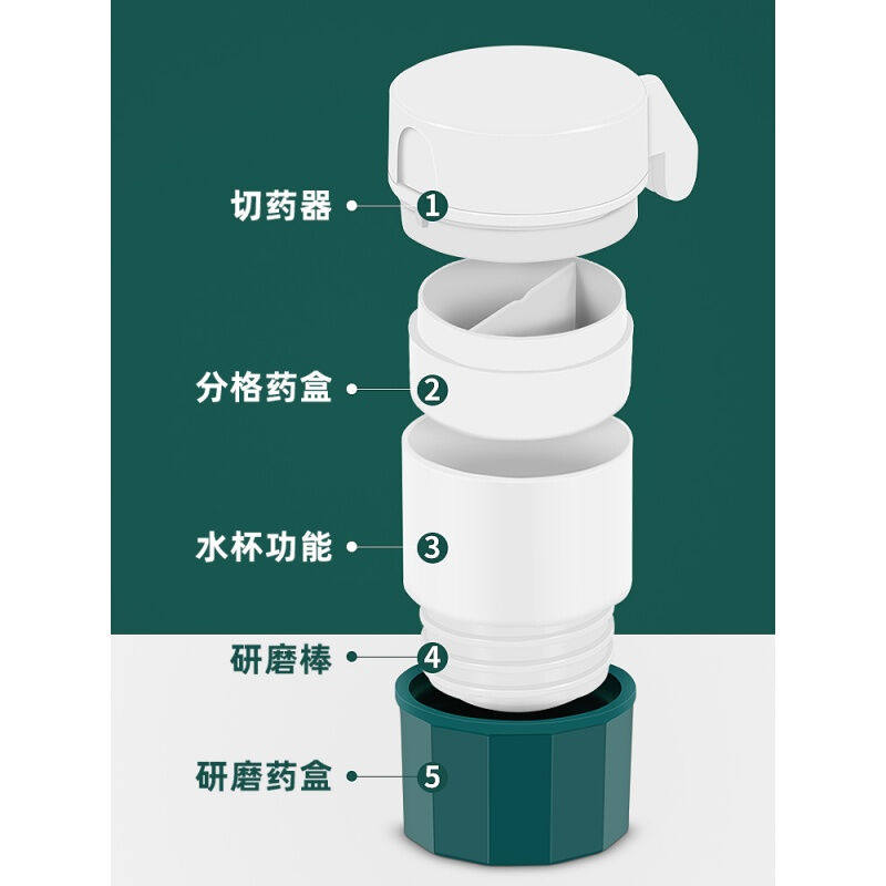 婴儿儿童分药器切药器固定版切药分药神器家用药片碾药器研磨器磨