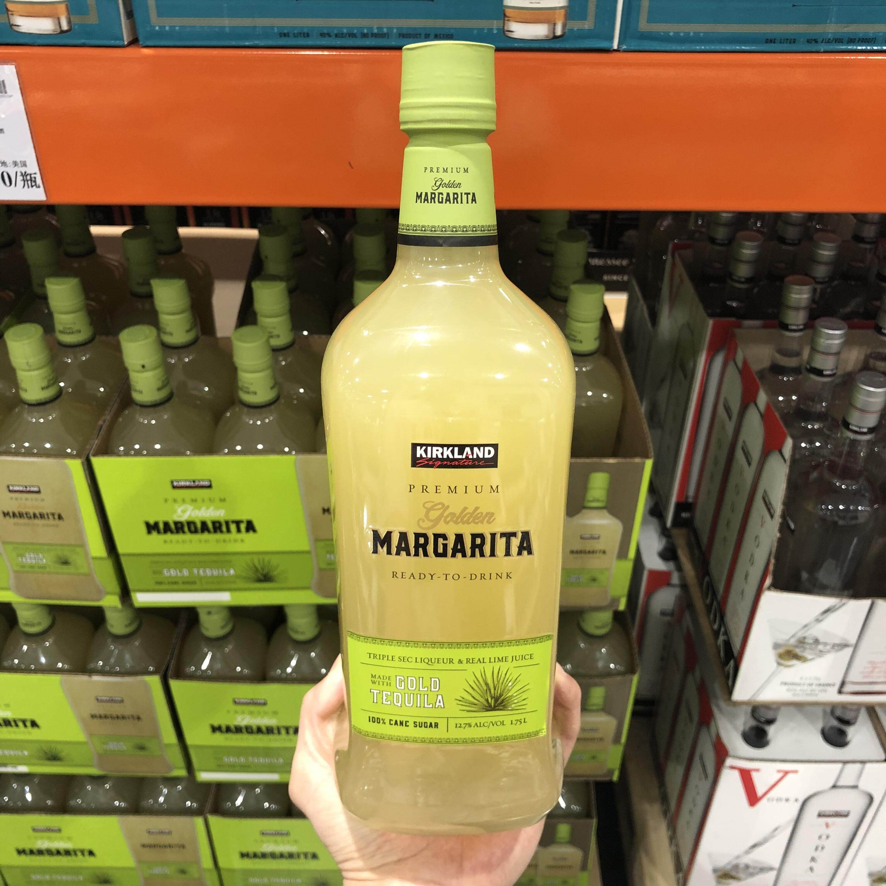 costco开市客美国进口科克兰金色玛格丽特配制酒果香鸡尾酒1.75l