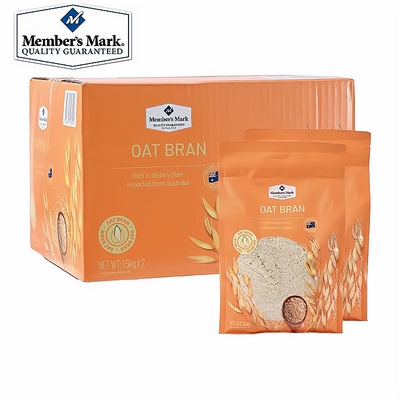 山姆燕麦麸皮1.5kg2澳大利亚进口