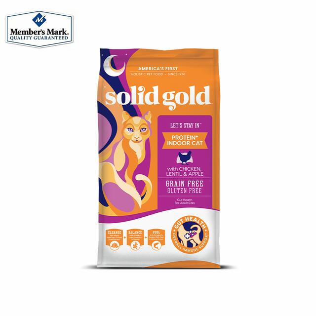 山姆素力高美国进口全价宠物食品成年猫粮5.44千克鲜肉蛋白好吸水
