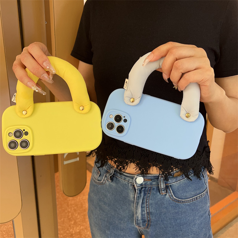 华为手提腕带包包全包防摔手机壳