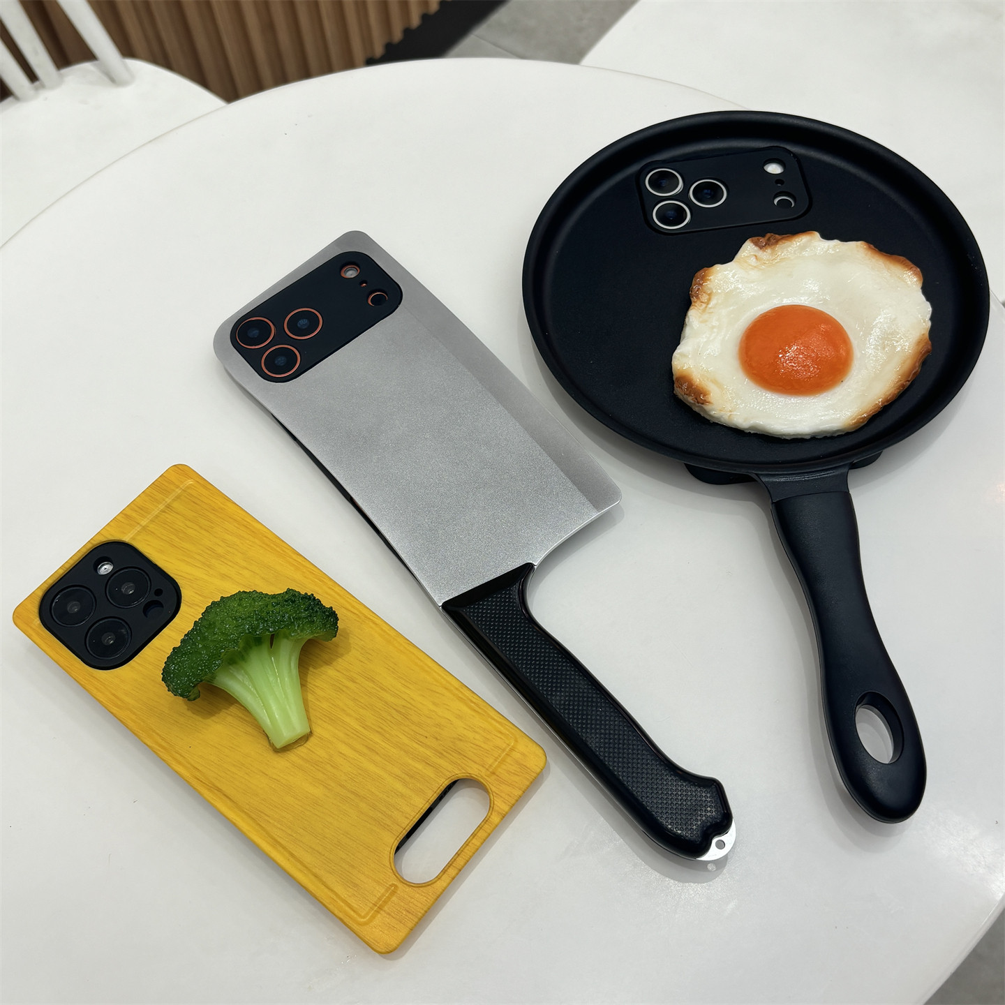 小众稀奇古怪的适用苹果17手机壳15平底锅煎蛋iPhone16创意13菜刀14新款17promax网红设计感12抽象搞怪11外壳