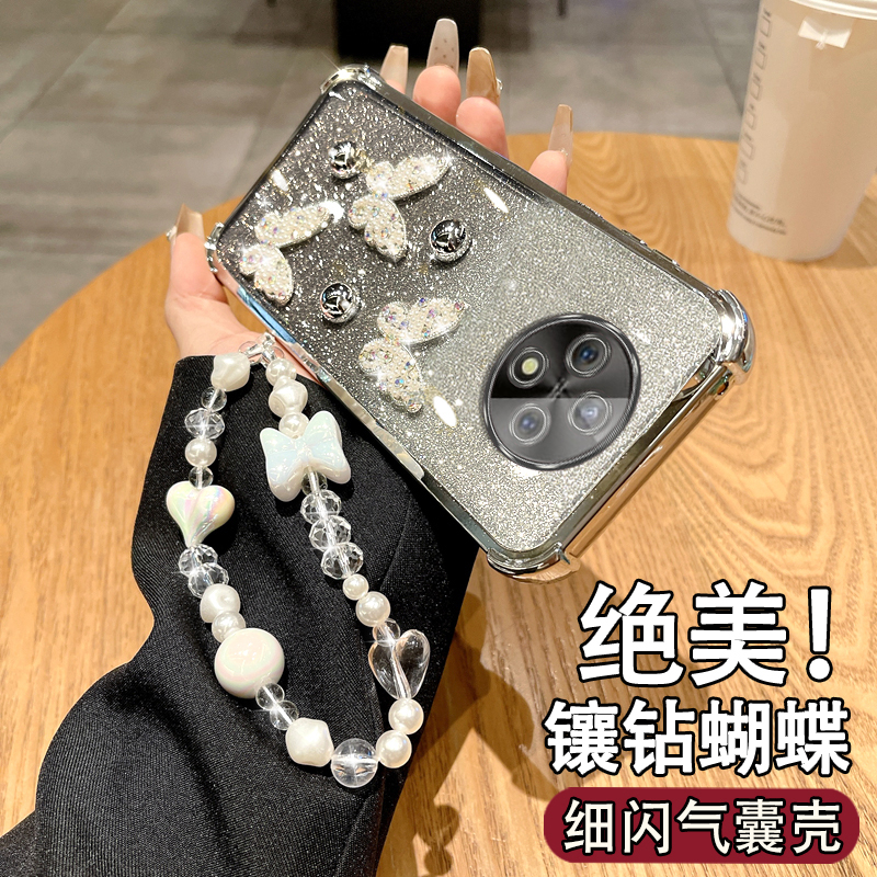 适用于OPPOA3时尚女款镶钻保护套