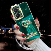 女新款 适用于vivoY77手机壳Y77e高级感个性 镶钻硅胶保护套V2219A防摔全包镜头时尚 V2166BA网红手链丫77超薄壳