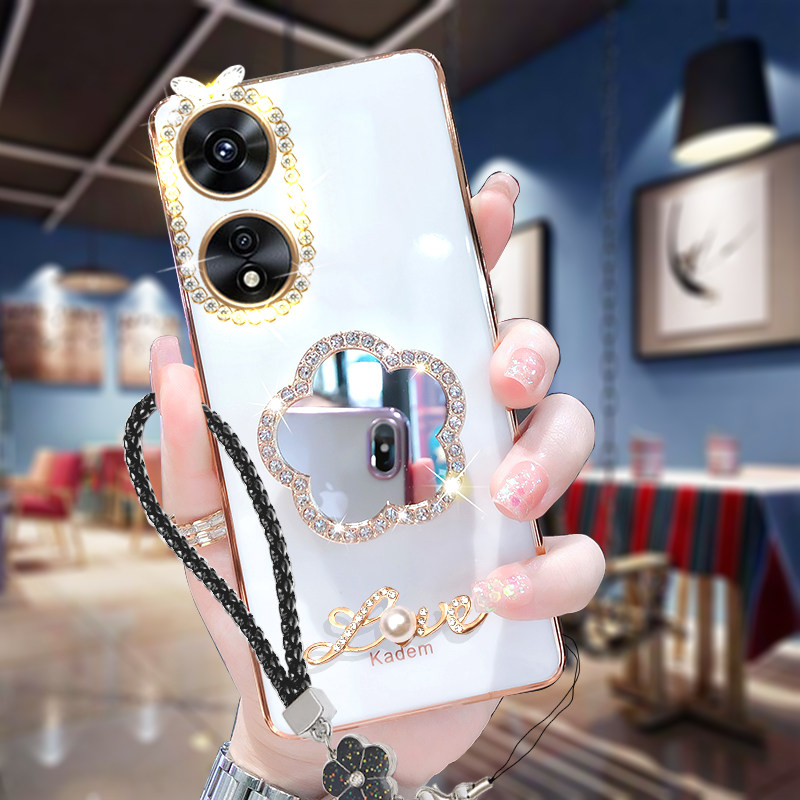 OPPOA1Pro硅胶网红个性镶钻软壳