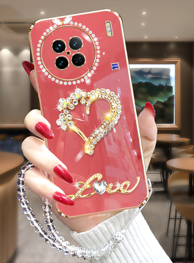 适用于vivoX90s手机壳高颜值曲面屏女款V2241HA全包镜头个性防摔X90超薄全包镜头X80Pro网红手挂绳X9s保护套