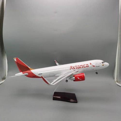 47CM 哥伦比亚A320 Scale 1:135 A320 Avianca Cargo飞机模型