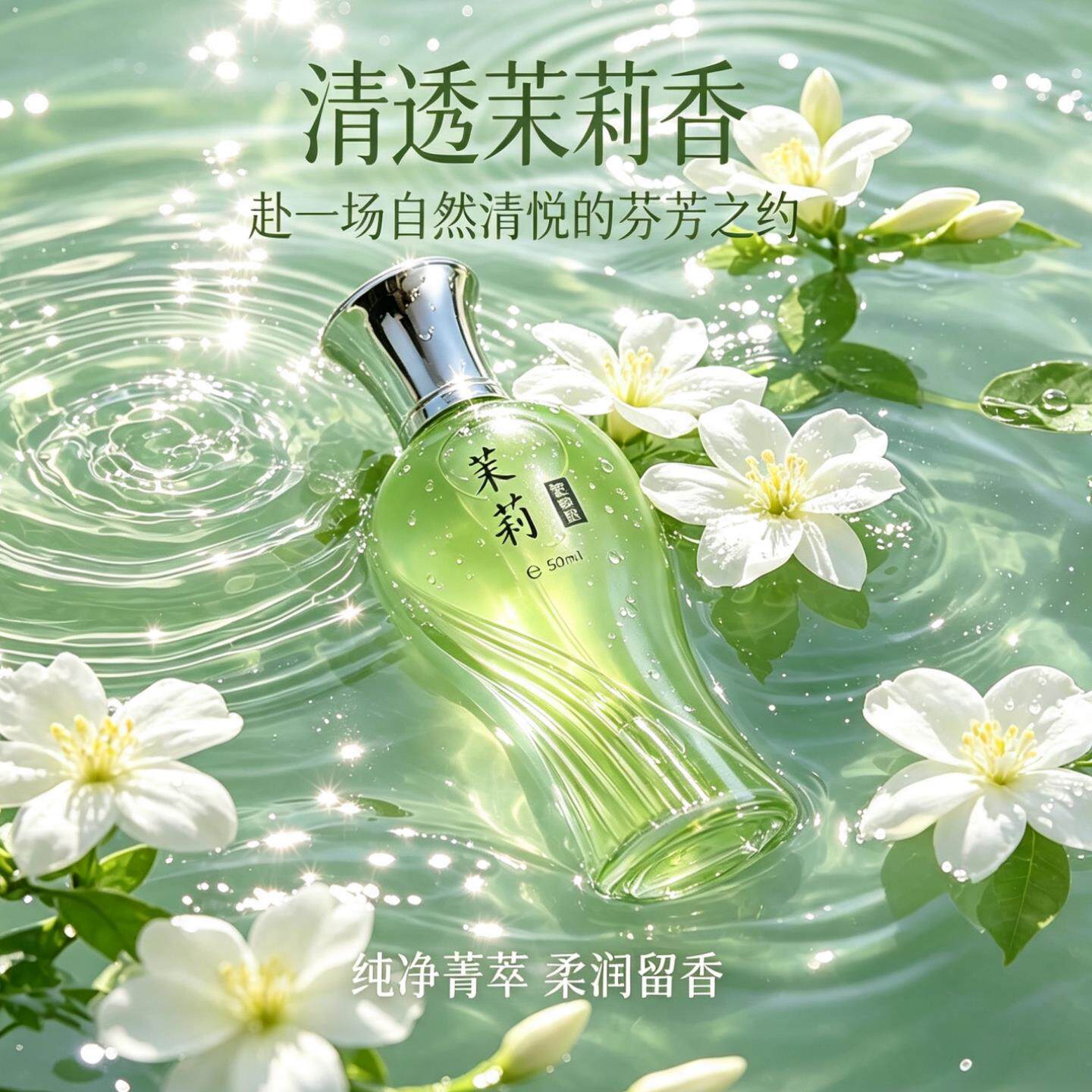 上头！闻一次就惦记的茉莉花香水黄角兰栀子花桂花持久留香淡香