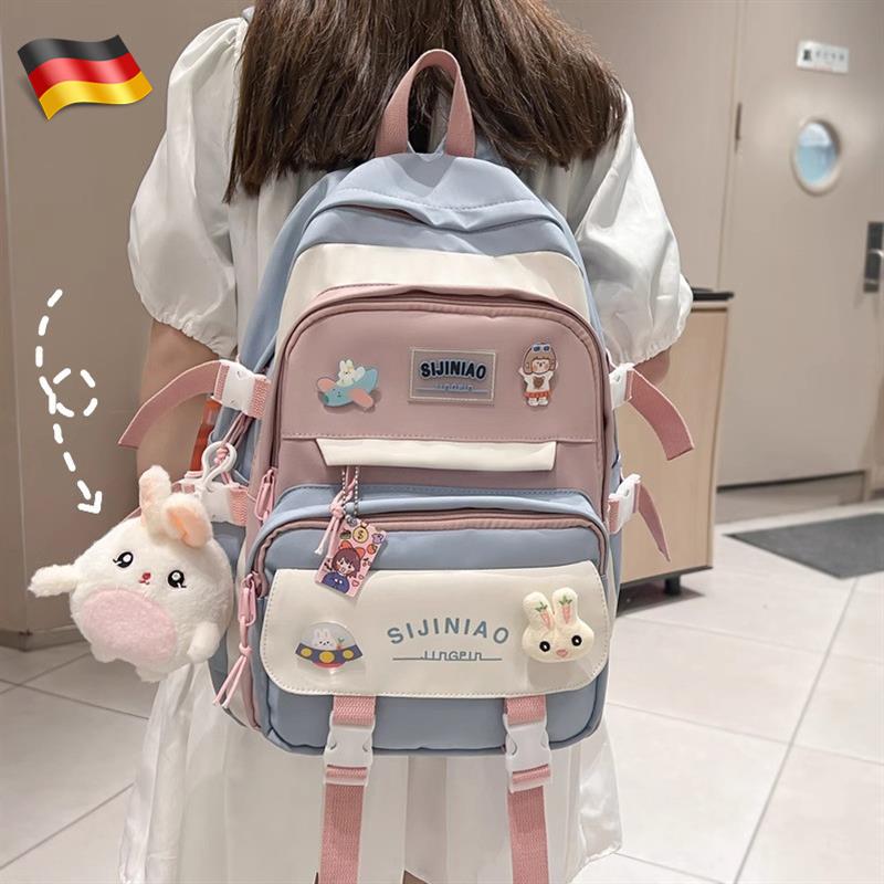 德国书包小学生女生三到六年级女孩大容量护脊减负超轻儿童后揹包
