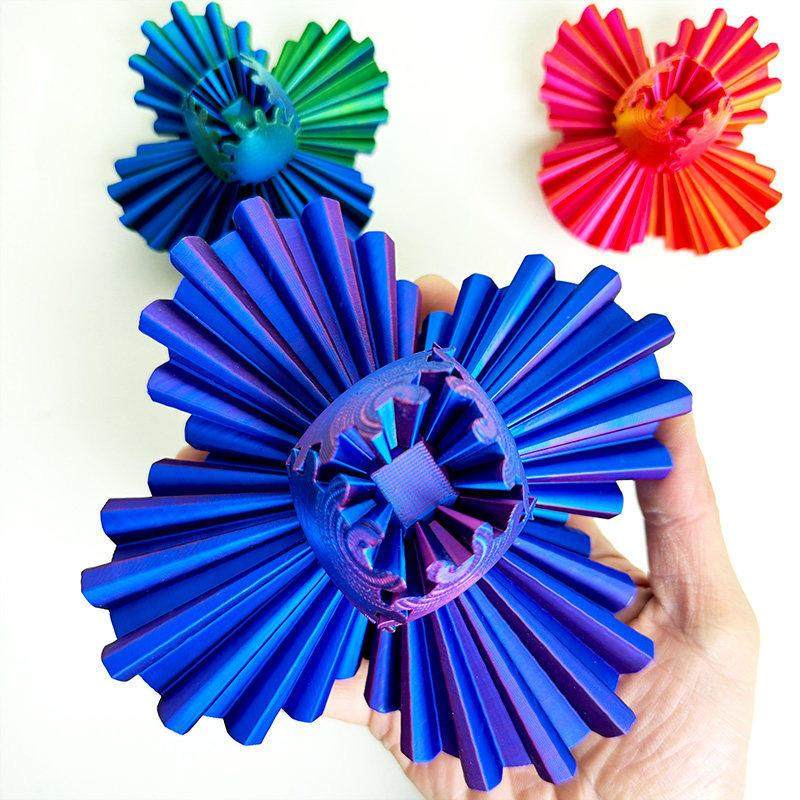 新款3D打印立体齿轮球魔方球解压玩具爆款可旋转儿童成人3d变形球,家居饰品,3D模型摆件,淘宝优惠券,粉丝福利购,淘宝优惠卷