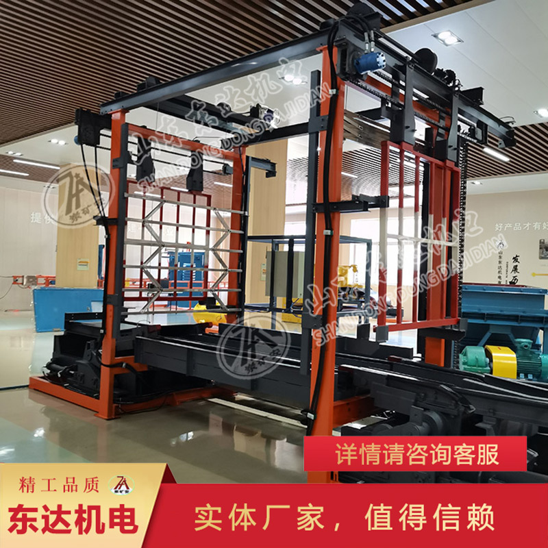 副井操车系统安全门 罐笼平移式安全门人字形门防护设备