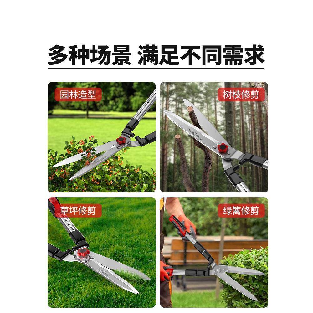 德园国正品艺无品牌/剪刀业专修花卉大号多功能长柄修草坪树枝枝