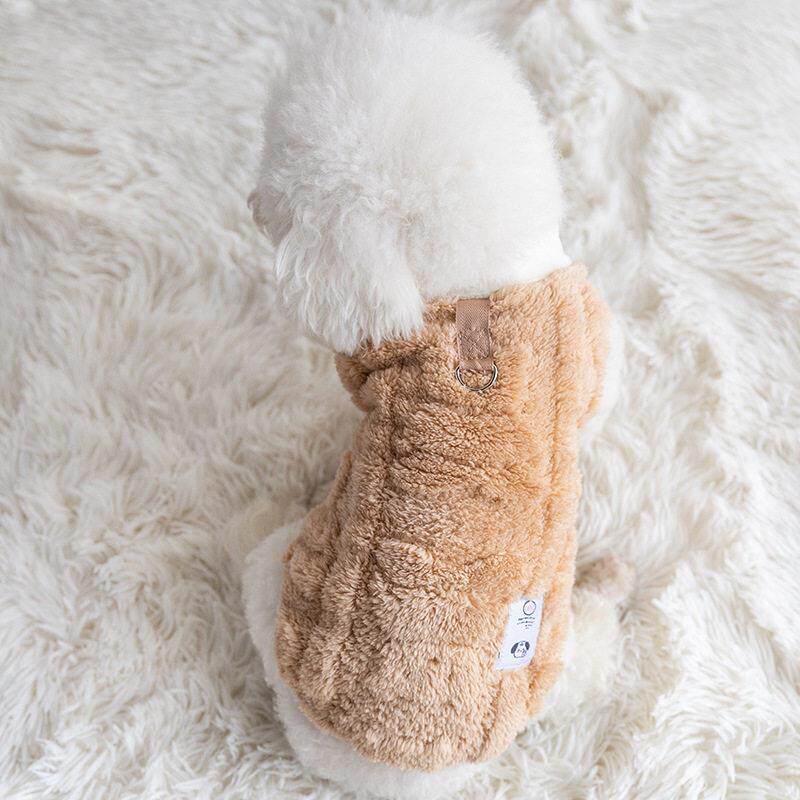 小狗狗衣服春秋款比熊泰迪小型幼犬西高地猫咪雪纳瑞宠物秋季马甲