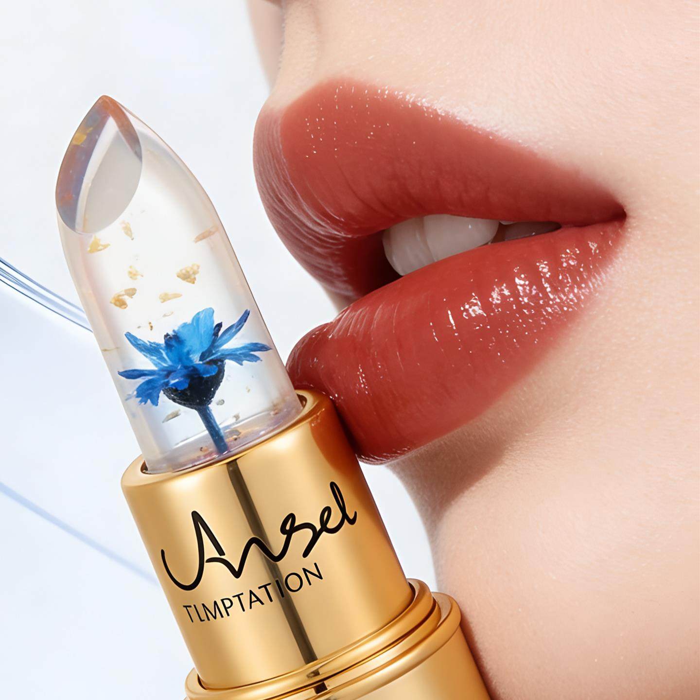 天使的温变口持久显色不粘腻不脱妆水润唇保湿滋润裸妆红变色口红