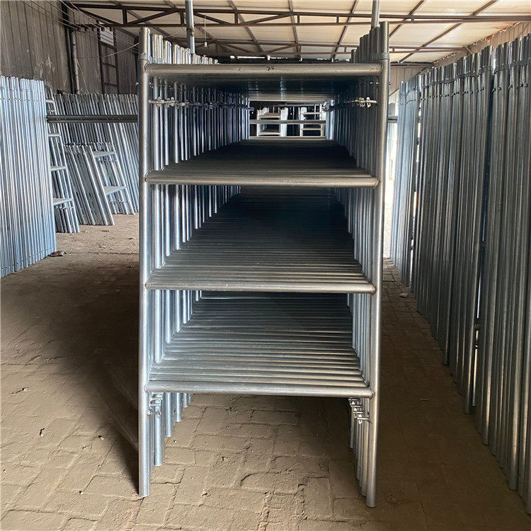 河北厂家 移动脚手架 四杠脚手架 镀锌活动架 楼梯间脚手架