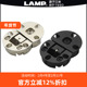 日本LAMP蓝普90度下翻门锌合金铰链梳妆台面嵌入合页隐形折页SDH