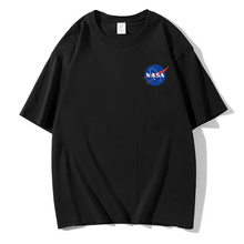 t恤男女潮牌上衣情侣装 NASA 2023纯棉短袖 新品 T恤 WEEK官网联名款