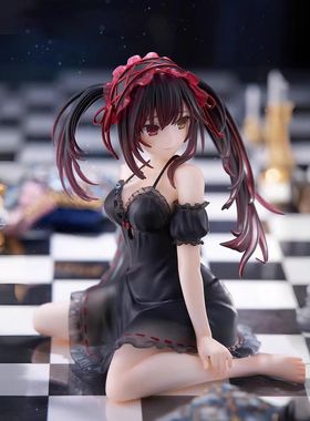 TAITO约会大作战时崎狂三睡衣国产手办动漫二次元美少女模型摆件