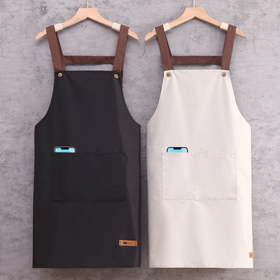 可签到！围裙女家用厨房防水防油