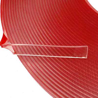 卡槽胶1毫米厚10卷亚克力插槽胶条盒子边条插盒高粘透明双面胶条