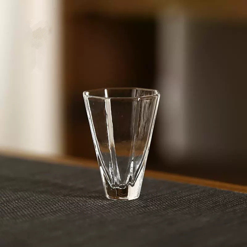 日式耐热手工玻璃杯钻石花茶加厚杯白酒杯品茗杯茶杯闻香杯小酒杯,餐饮具,茶杯,淘宝优惠券,粉丝福利购,淘宝优惠卷