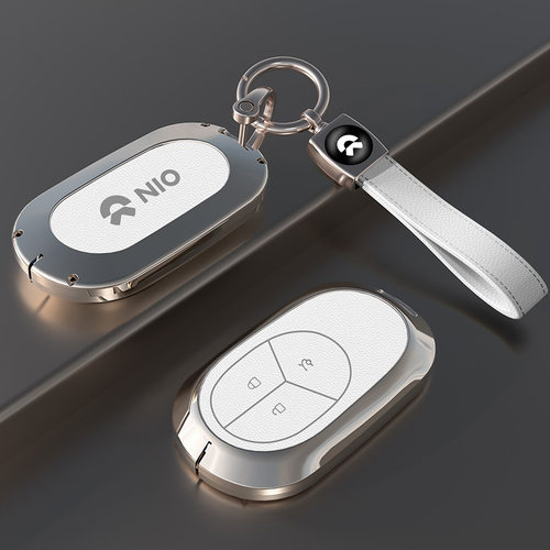 适用于蔚来钥匙套带标金属壳