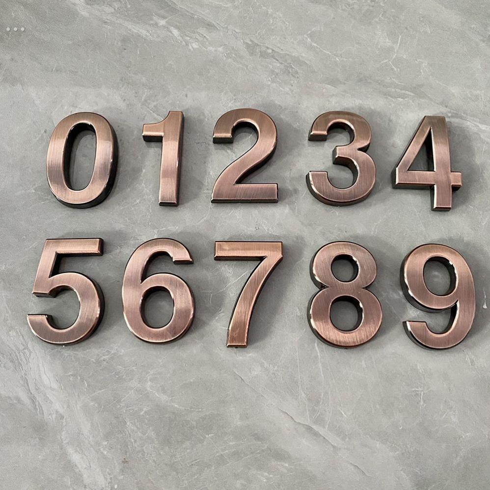 门牌号简约家用单个数字入户门磁吸更换万能酒店工作出租房产自粘