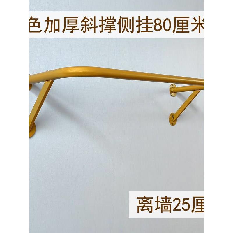 服装店上墙壁挂展示架正挂侧挂挂衣架墙上衣服架子女装童装店货架