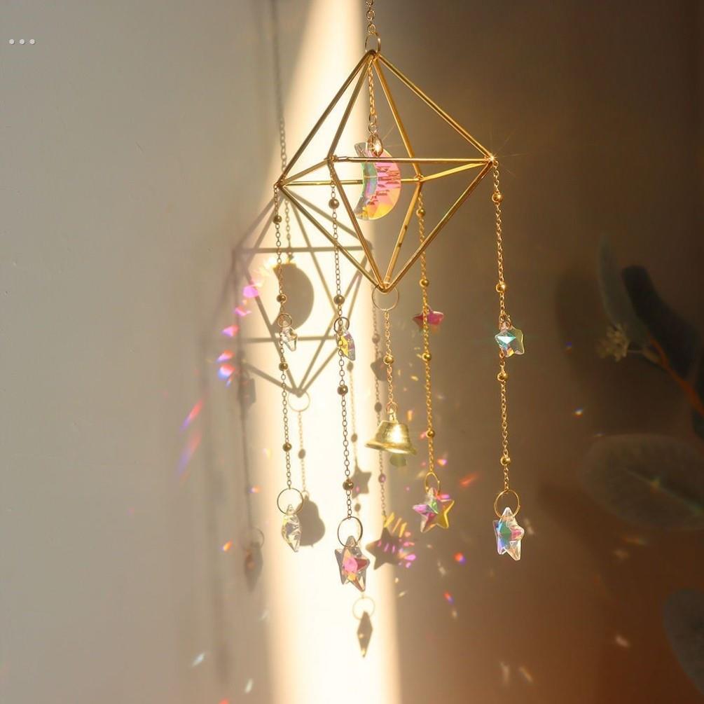 卧室气氛好东西女儿房间装饰房子装修小物件出租装修神器风铃