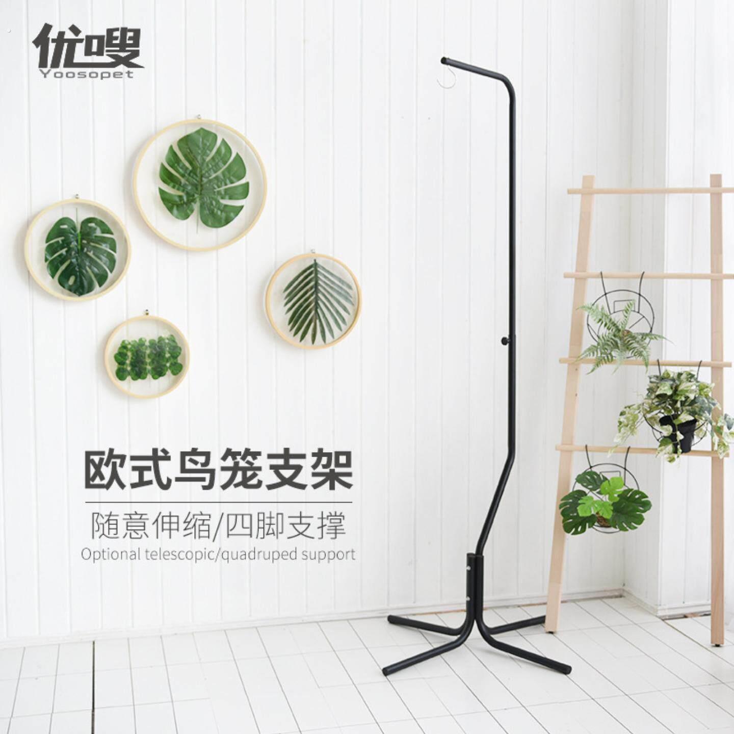 鸟笼挂架宠物鹦鹉虎皮玄凤牡丹八哥鹩哥笼子鸟笼店摆放支架展示架